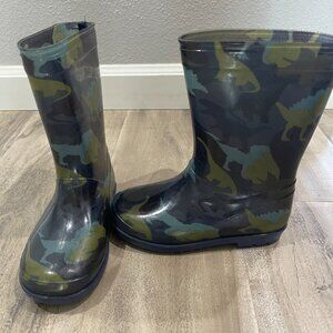 Boys Dinosaur Boots Size 9C